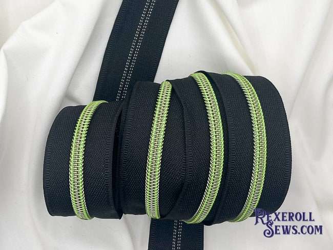 Black Zipper Tape - Image 2