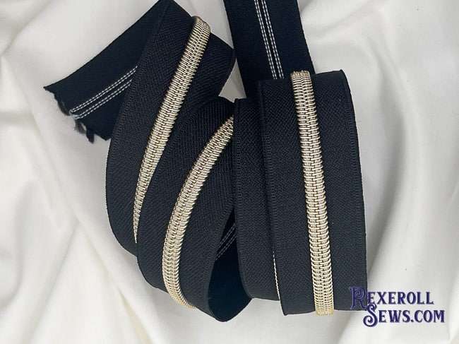Black Zipper Tape - Image 10