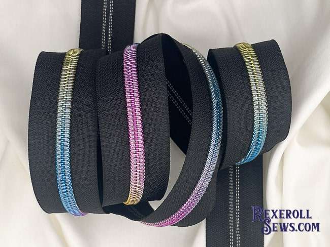 Black Zipper Tape - Image 12