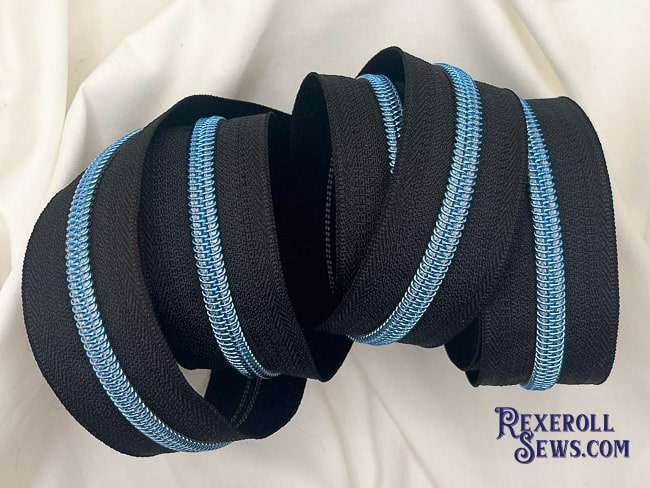 Black Zipper Tape - Image 4