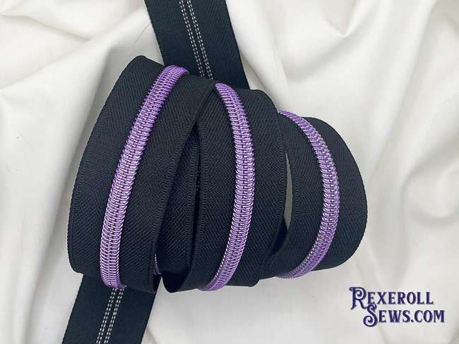 Black Zipper Tape - Image 7