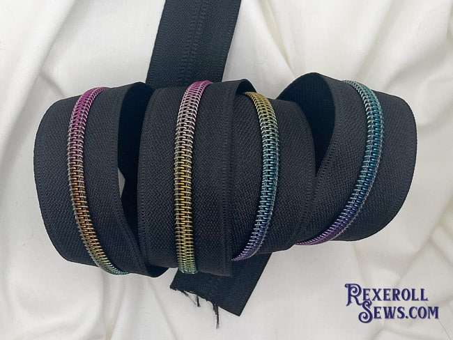 Black Zipper Tape - Image 8
