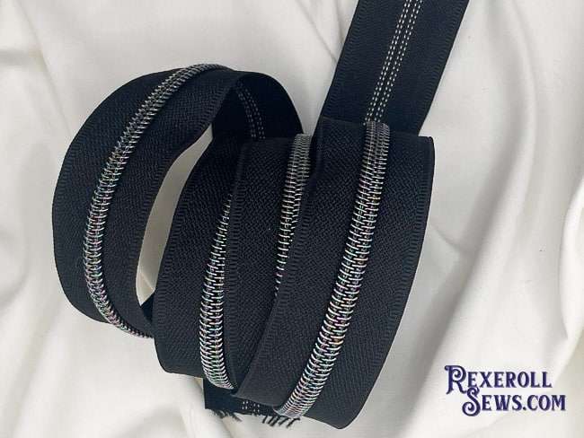 Black Zipper Tape - Image 9