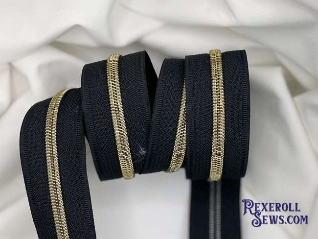 Black Zipper Tape - Image 15
