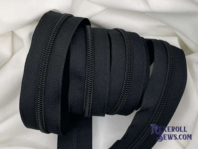 Black Zipper Tape - Image 14