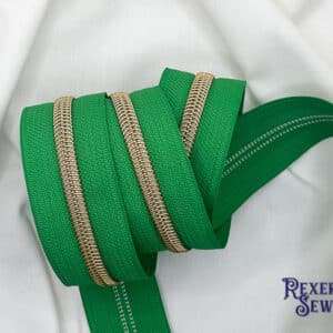 Green Zipper Tape