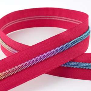 Hot Pink Zipper Tape