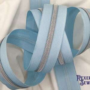 Light Blue Zipper Tape