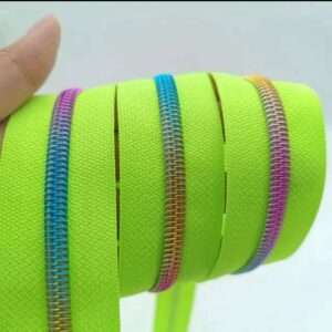 Lime Green Zipper Tape