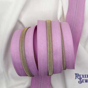 Light Fuchsia Zipper Tape