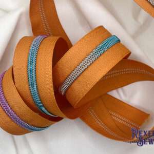 Mustard Zipper Tape
