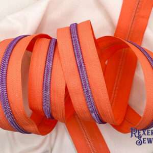 Light Orange Zipper Tape