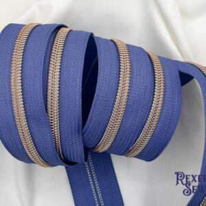 Periwinkle Zipper Tape