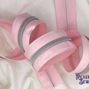 Very Light Pink Zipper Tape