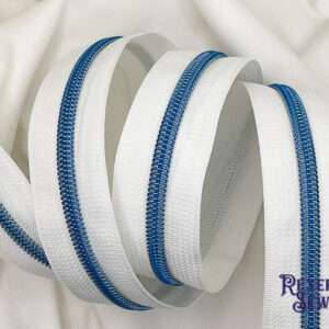 White Zipper Tape