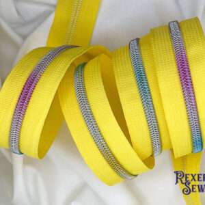 Bright Yellow Zipper Tape