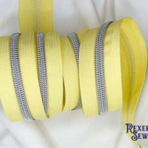 Yellow Zipper Tape