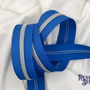 Cadet Blue Zipper Tape