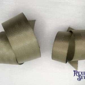 Khaki Seatbelt Webbing