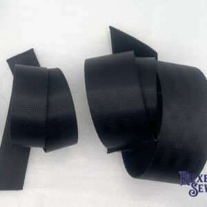 Black Seatbelt Webbing