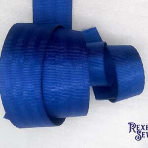 Military Blue Seatbelt Webbing