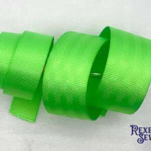 Lime Green Seatbelt Webbing