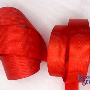 Red Seatbelt Webbing