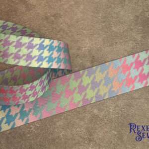 Pastel Houndstooth Webbing (Premier)