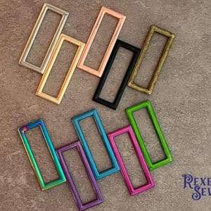 1.5" (38mm) Rectangle (2 pack)