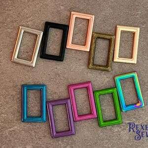 3/4" (20mm) Rectangle (2 pack)