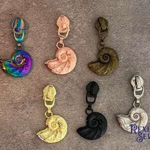 Sea Shell Zipper Pull